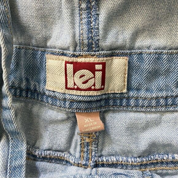 l.e.i. Suri Short Overalls Retro 2013 Cotton XL Junior Size - Picture 4 of 12